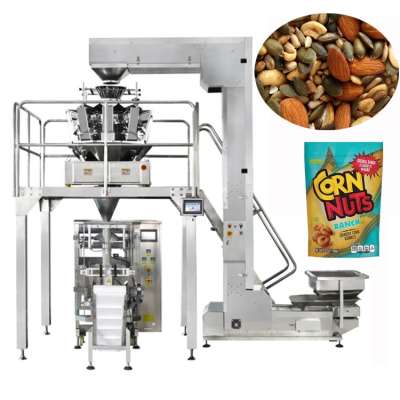 Automatic mixed nuts dog food packing machine french fries small packaging machine