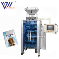 High Quality Dog Pet Shampoo Sachet Bag Automatic Multi Lane Packing Machine