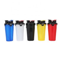 Pet Water And Food Cups Portable Drinking Bottles Outdoor Travel Grain Storage Cups